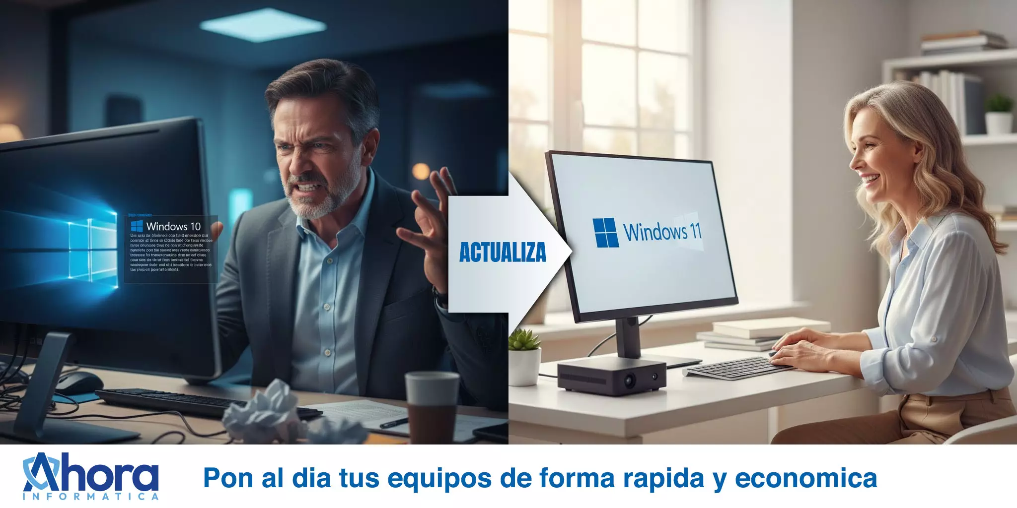 Actualización de Windows 10 a 11